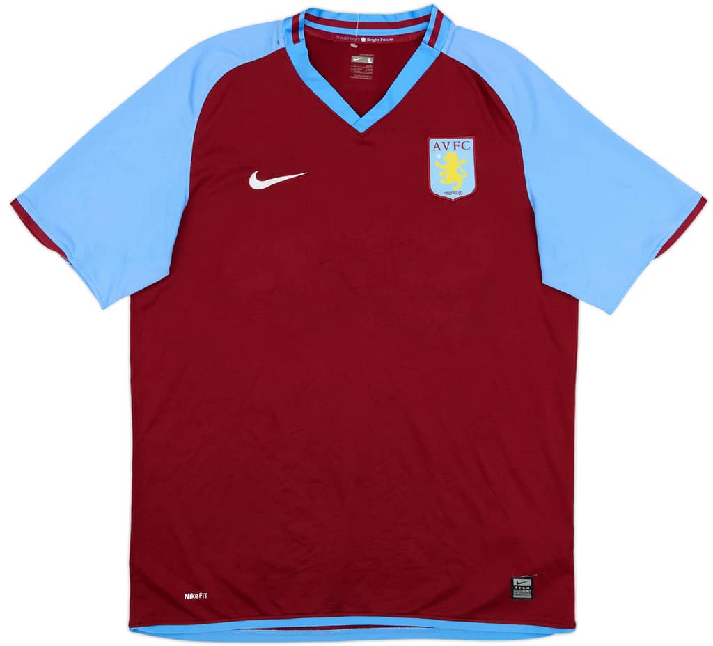 2008-09 Aston Villa Home Shirt - 4/10 - (L)