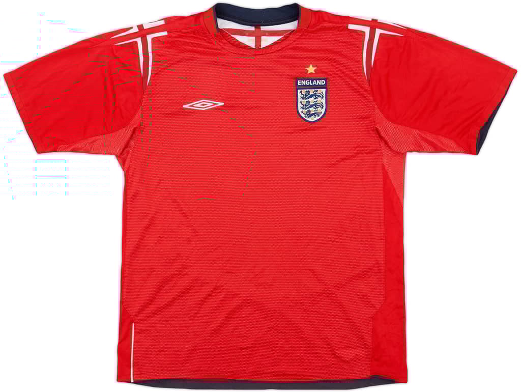 2004-06 England Away Shirt - 5/10 - (L)