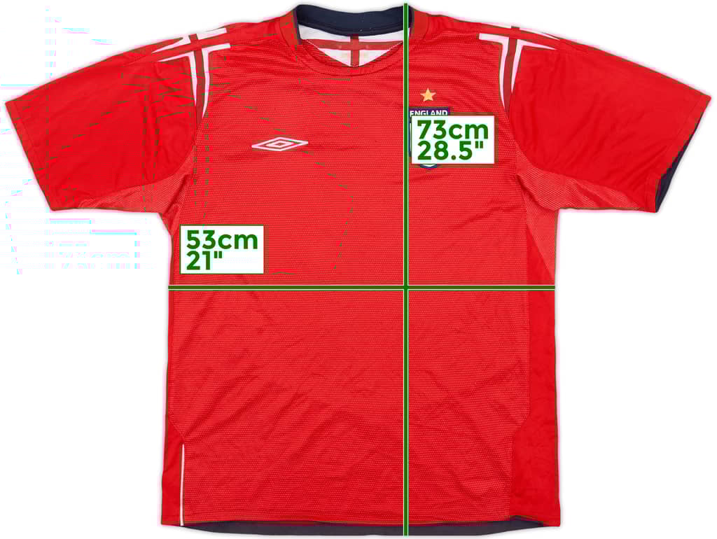 2004-06 England Away Shirt - 5/10 - (L)