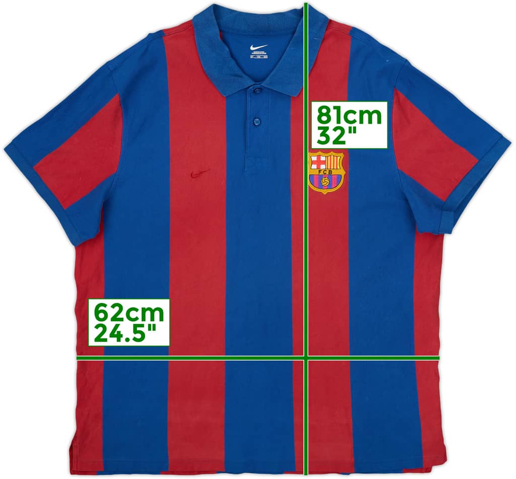 2010-11 Barcelona Nike Polo Shirt - 6/10 - (XXL)