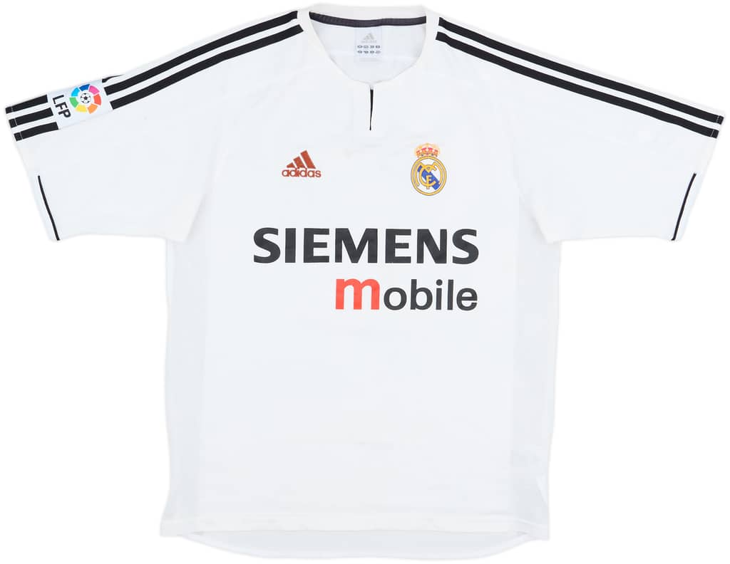 2003-04 Real Madrid Home Shirt - 5/10 - (S)