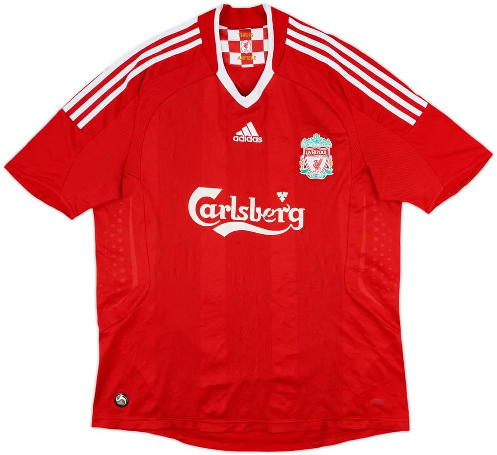 2008-10 Liverpool Home Shirt - 5/10 - (L)