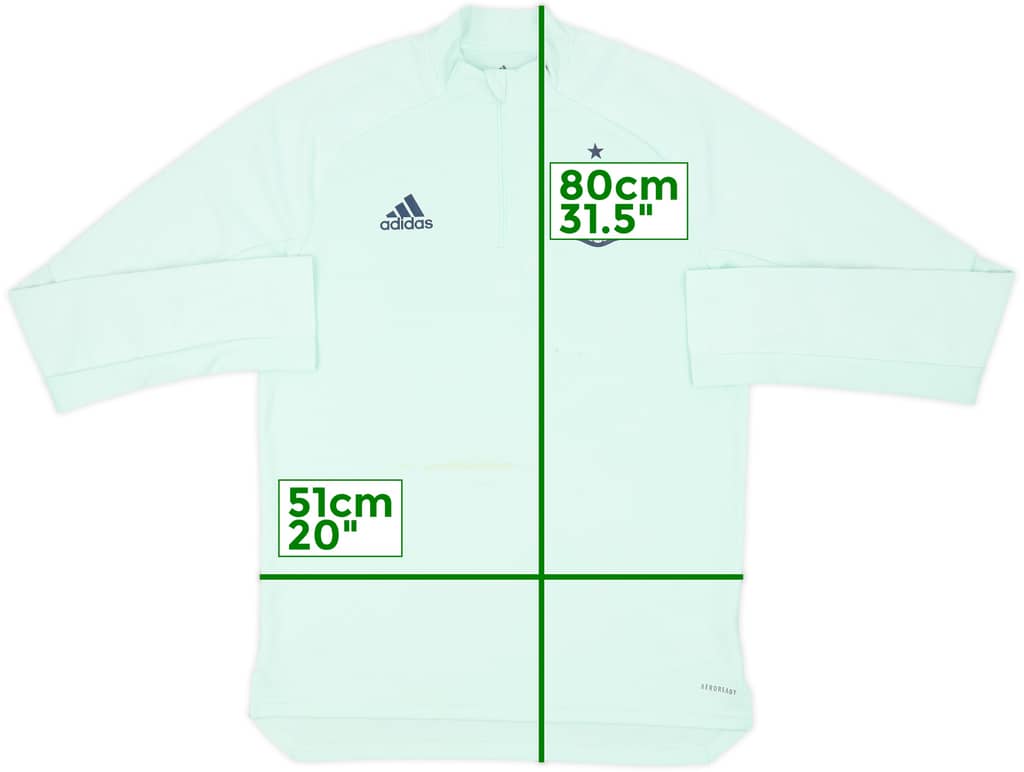 2020-21 Spain adidas 1/4 Zip Training Top - 5/10 - (M)