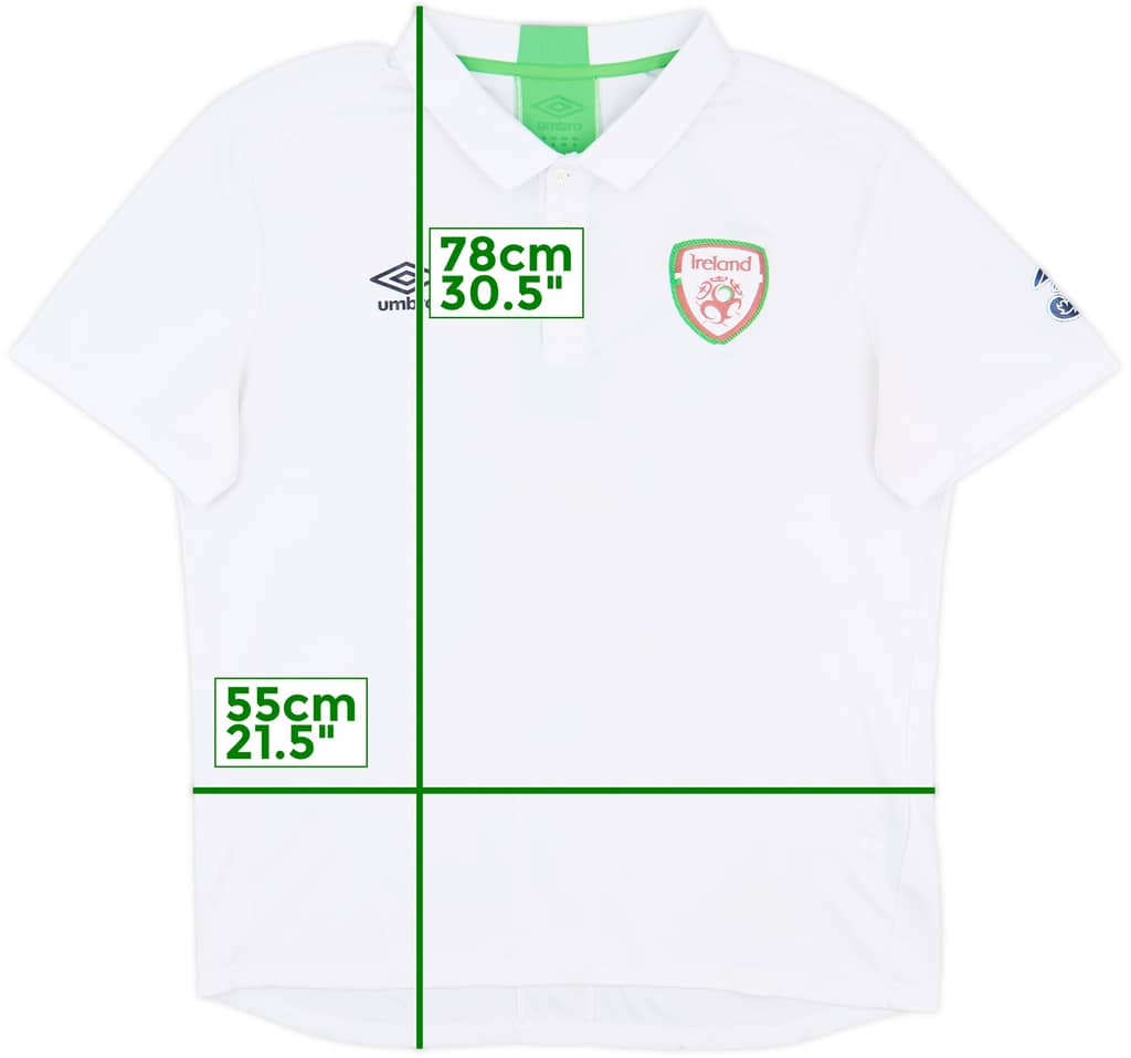 2016-17 Ireland Umbro Polo Shirt - 6/10 - (XL)