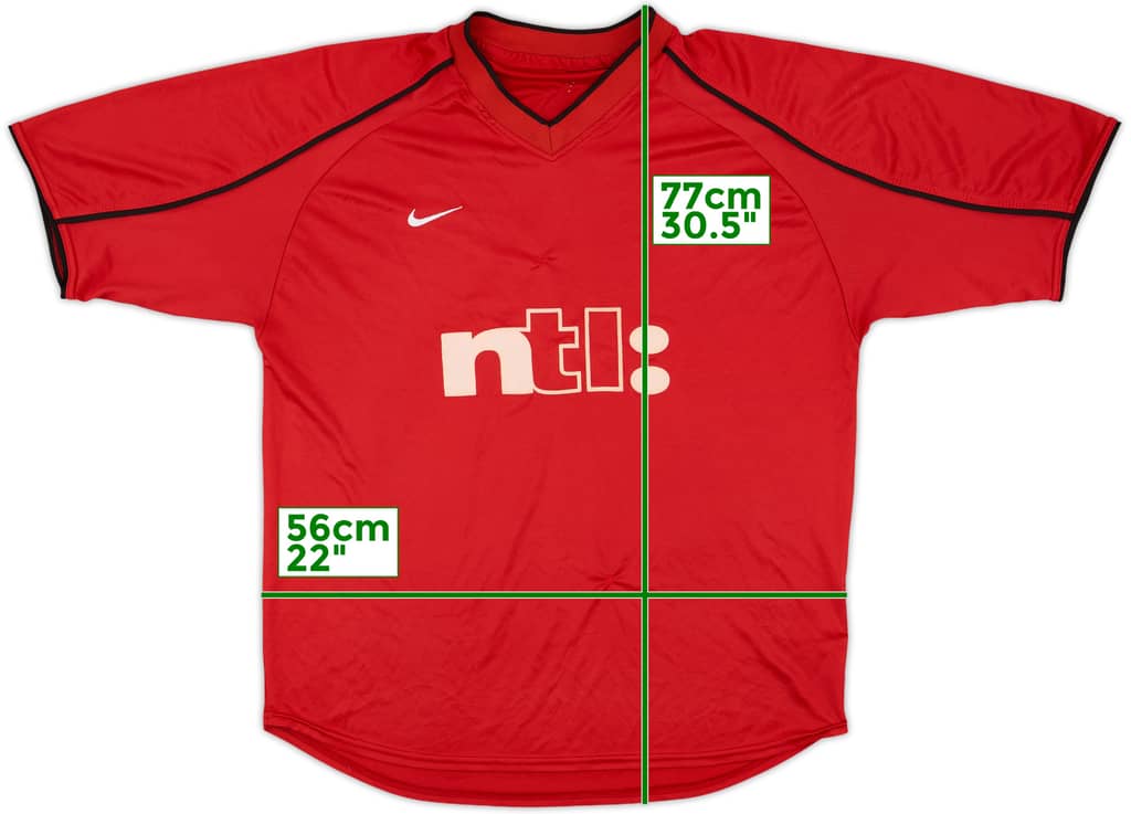2000-01 Rangers Third Shirt - 5/10 - (XL)