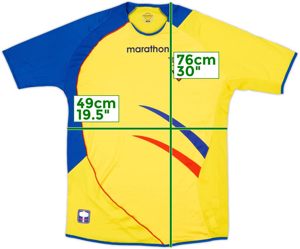 2006-07 Ecuador Home Shirt - 8/10 - (M)