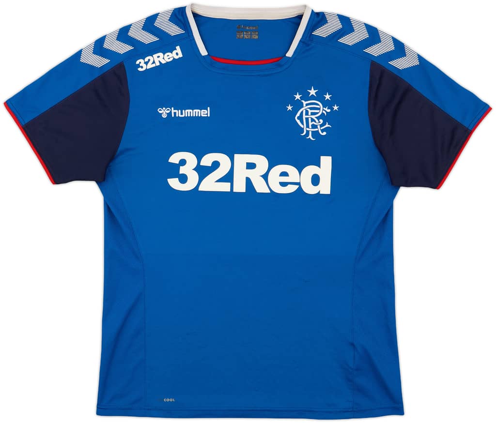 2018-19 Rangers Hummel Training Shirt - 5/10 - (L)