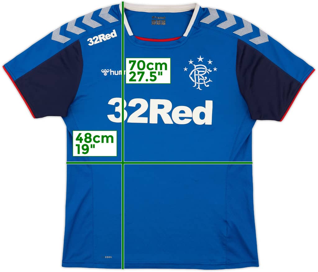 2018-19 Rangers Hummel Training Shirt - 5/10 - (L)