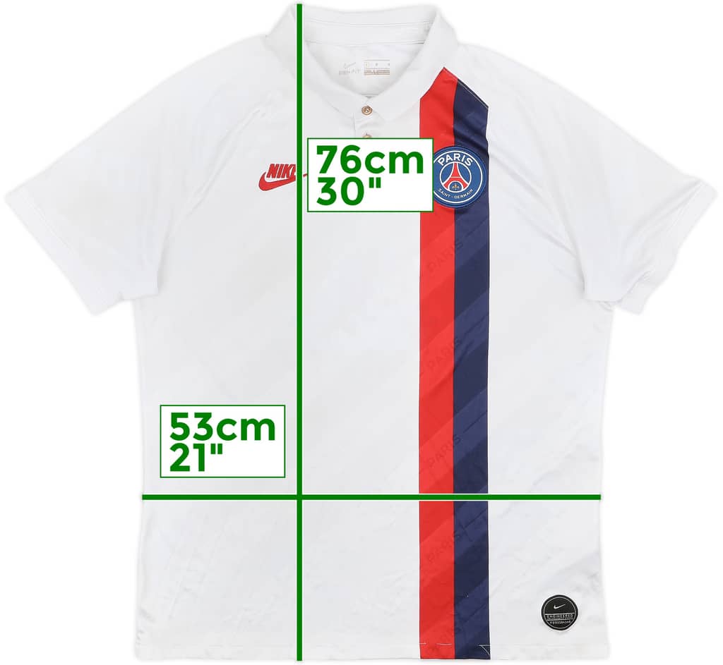2019-20 Paris Saint-Germain Third Shirt - 5/10 - (L)