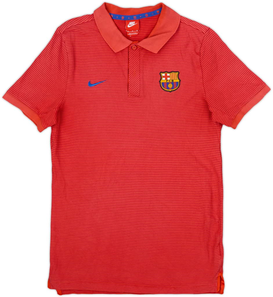 2016-17 Barcelona Nike Polo Shirt - 7/10 - (M)