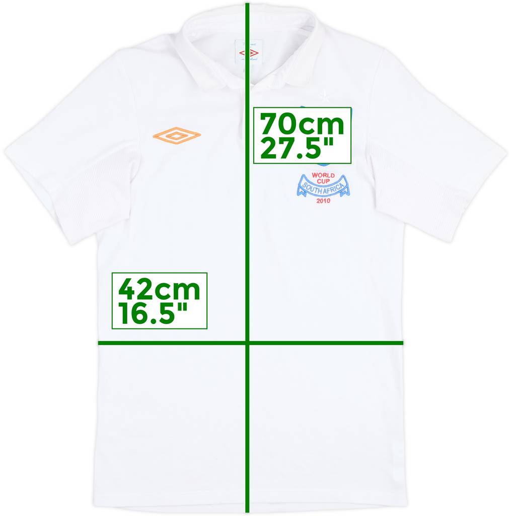 2009-10 England 'World Cup South Africa 2010' Home Shirt - 4/10 - (XS)
