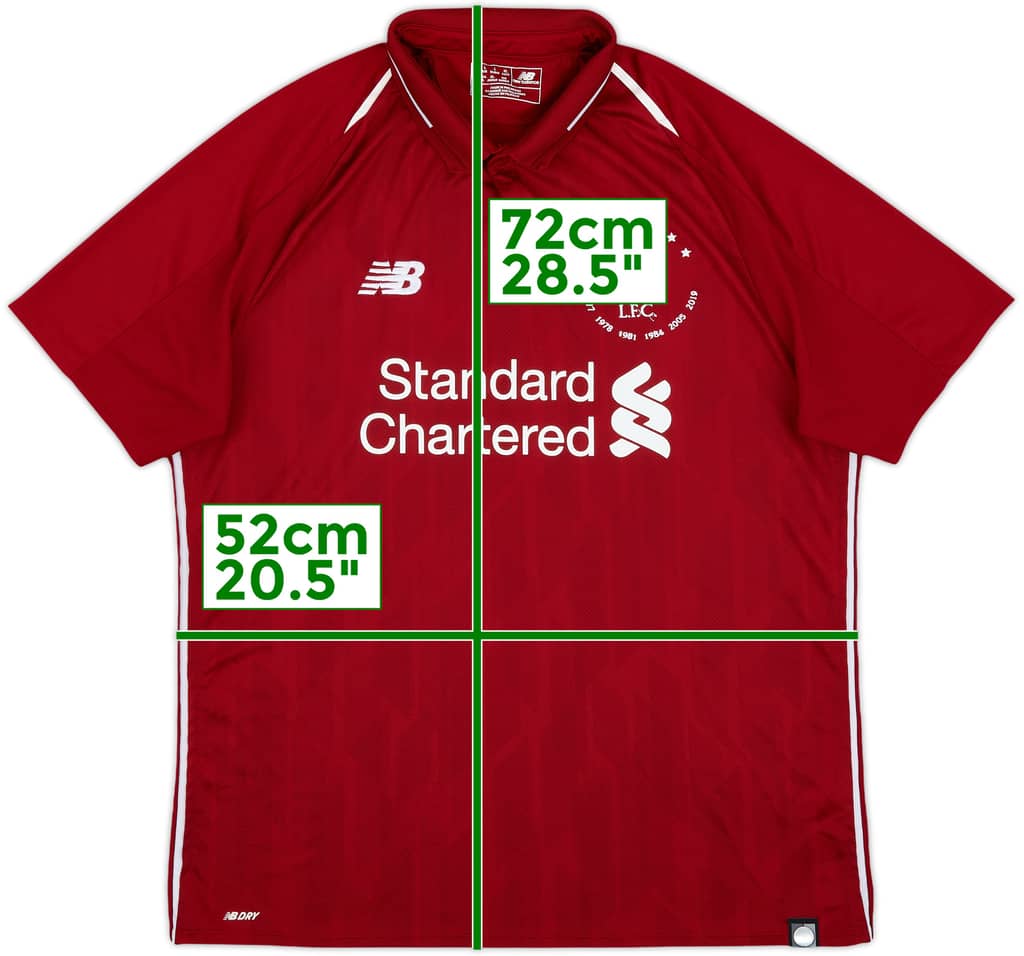 2018-19 Liverpool '6 Times' Special Edition Shirt - 8/10 - (L)