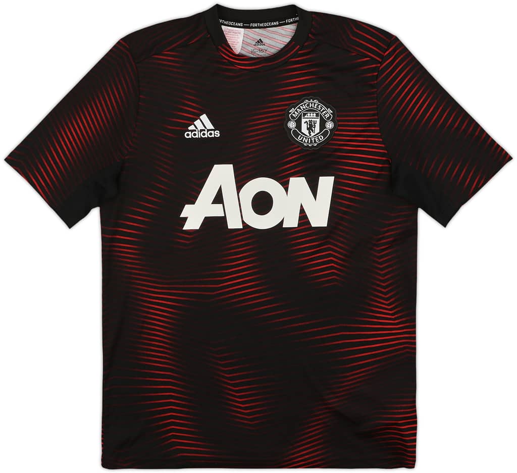 2018-19 Manchester United adidas Training Shirt - 10/10 - (XL.Boys)