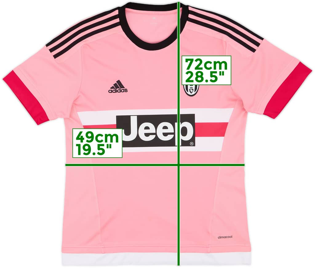 2015-16 Juventus Away Shirt - 8/10 - (M)