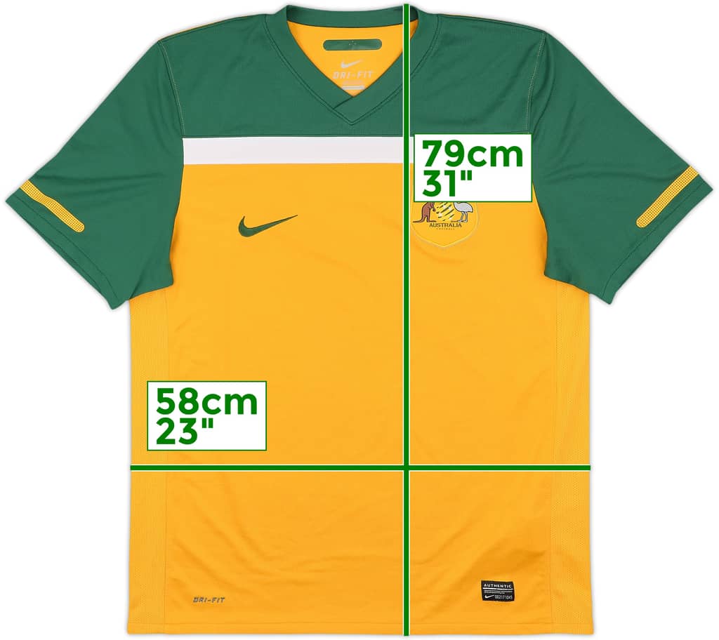 2010-11 Australia Home Shirt - 10/10 - (L)