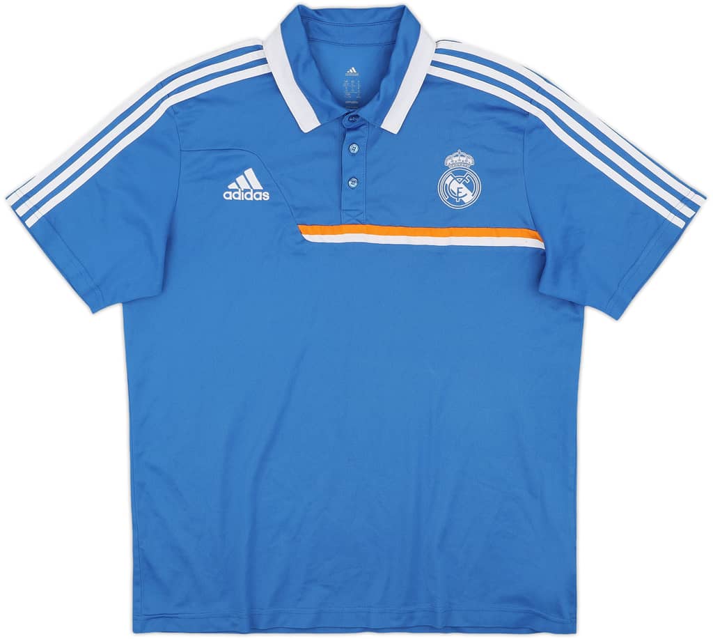 2013-14 Real Madrid adidas Polo Shirt - 9/10 - (XXL)