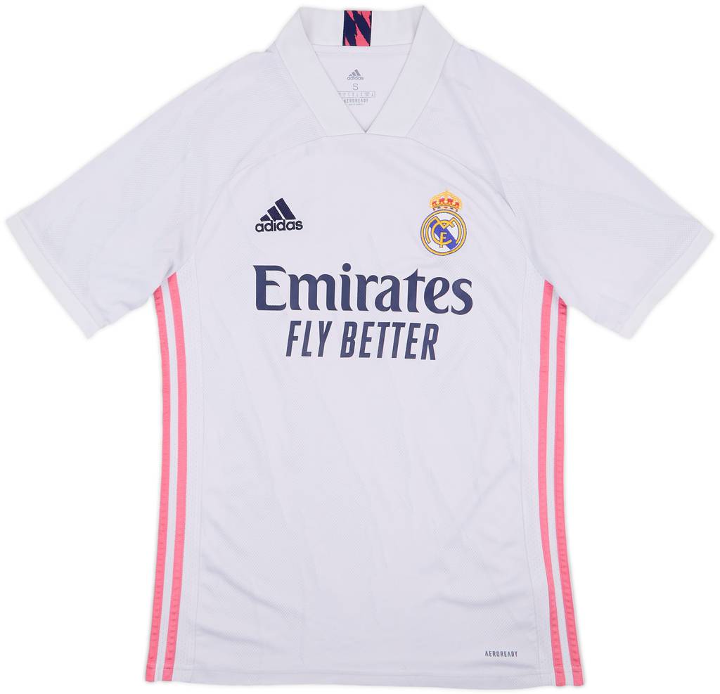 2020-21 Real Madrid Home Shirt - 4/10 - (S)