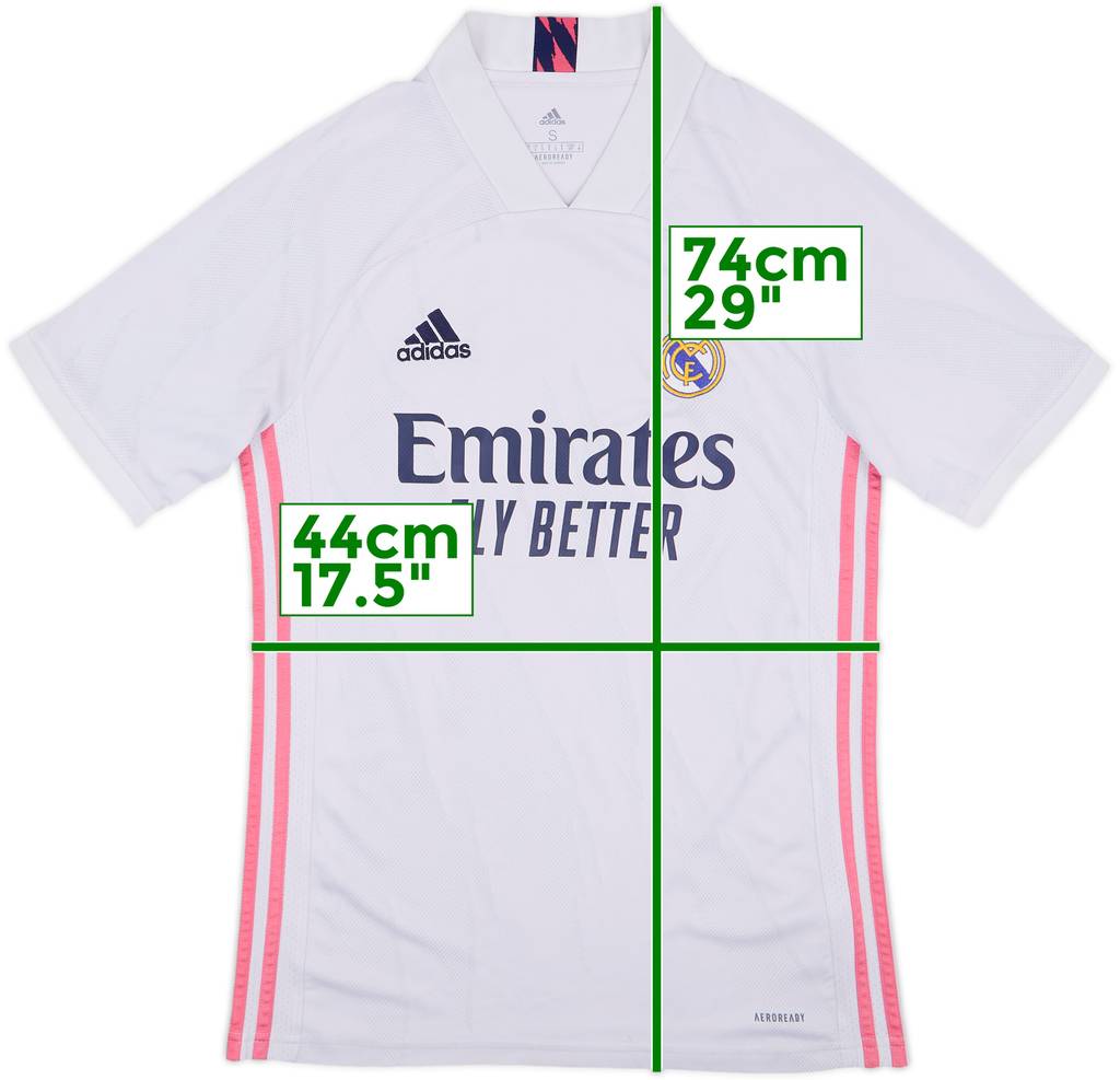 2020-21 Real Madrid Home Shirt - 4/10 - (S)