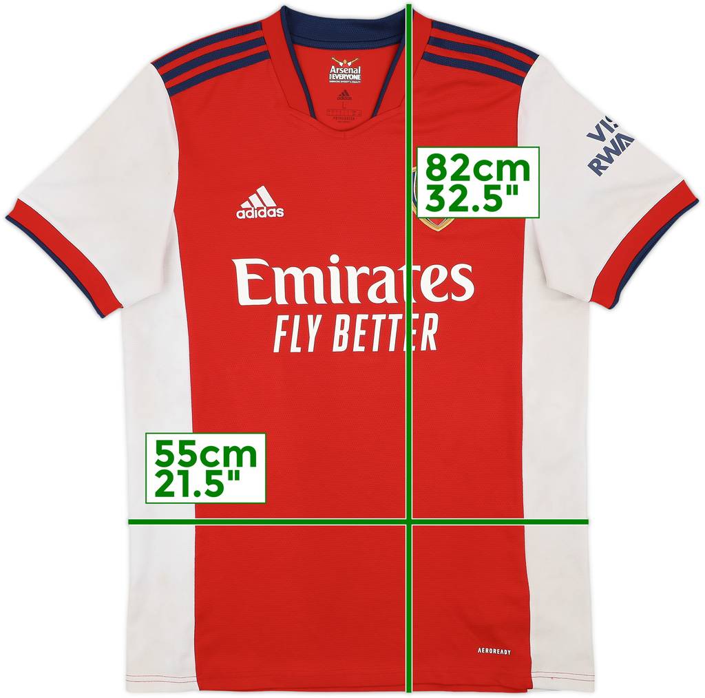 2021-22 Arsenal Home Shirt - 5/10 - (L)