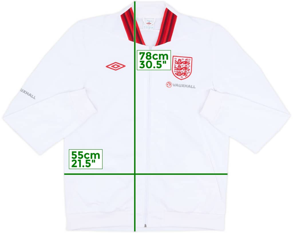 2012-13 England Umbro Track Jacket - 6/10 - (L)