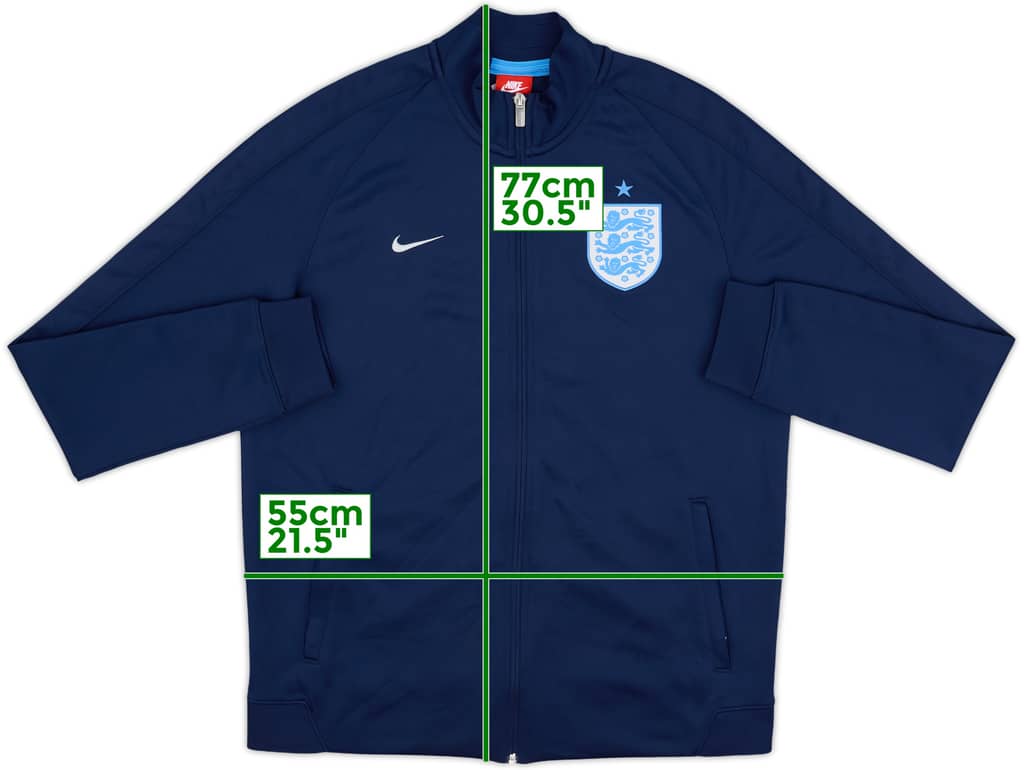 2017-18 England Nike Track Jacket - 8/10 - (L)
