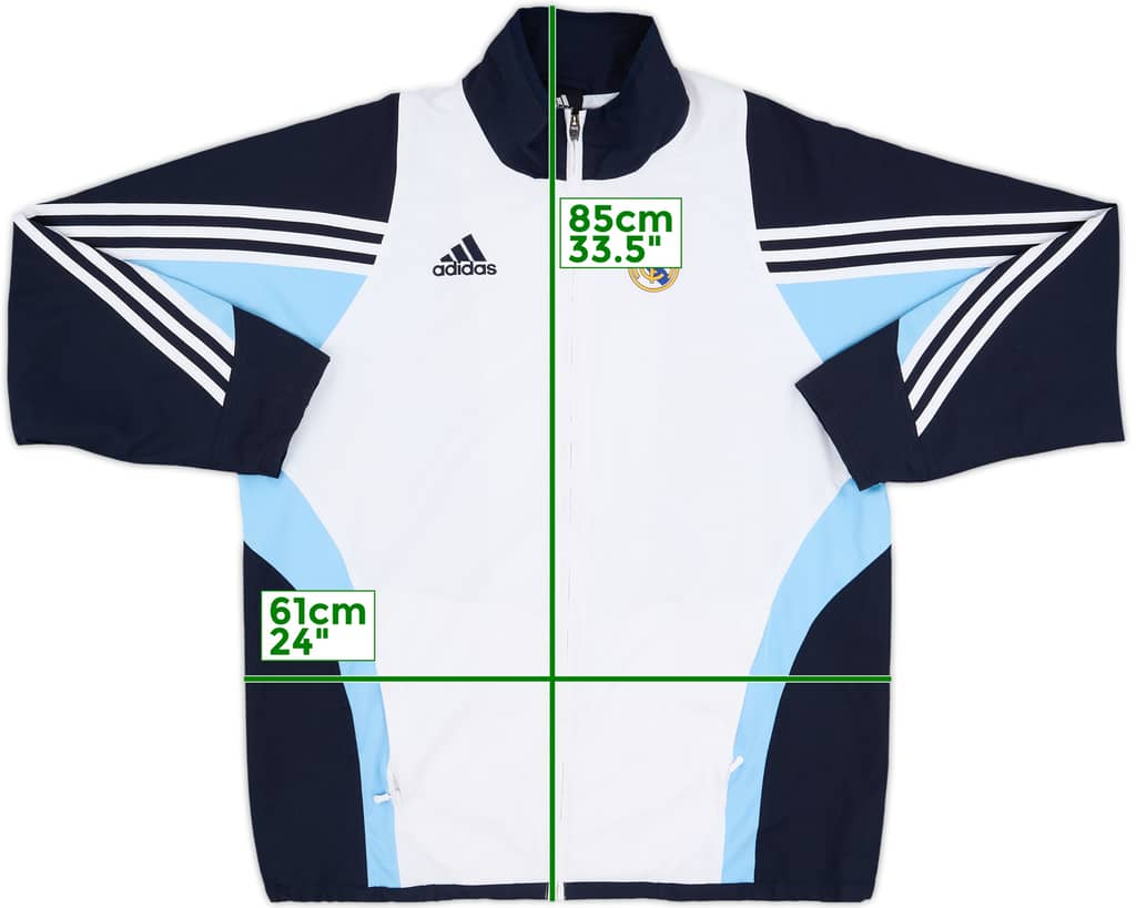 2003-04 Real Madrid adidas Track Jacket - 8/10 - (M/L)