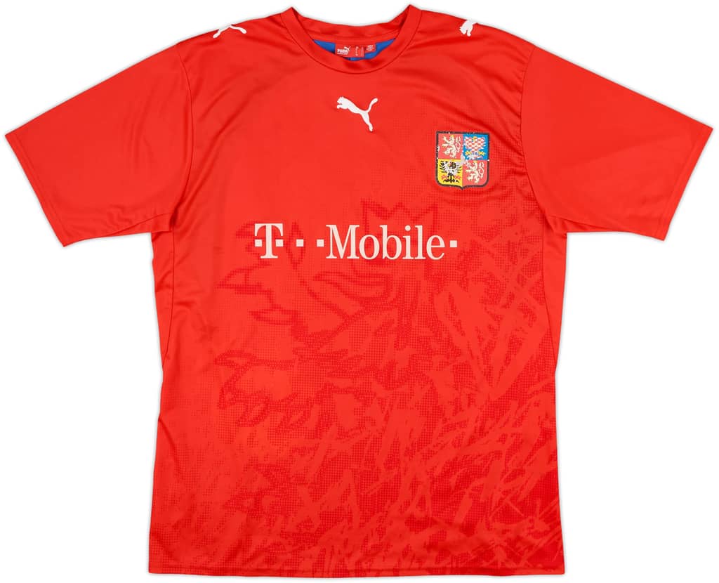 2006-08 Czech Republic Basic Home Shirt - 5/10 - (L)