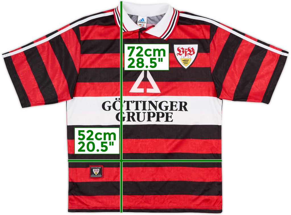1997-98 Stuttgart Away Shirt - 9/10 - (M)