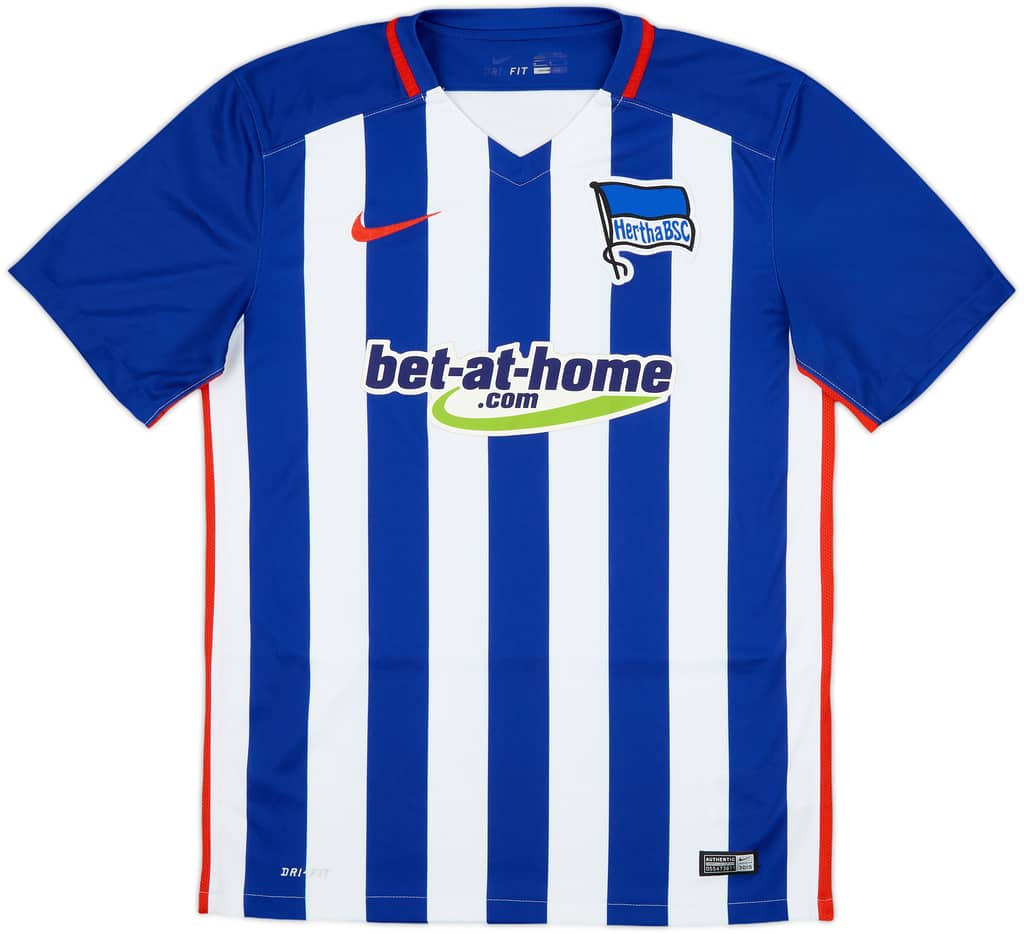 2015-16 Hertha Berlin Home Shirt - 8/10 - (M)