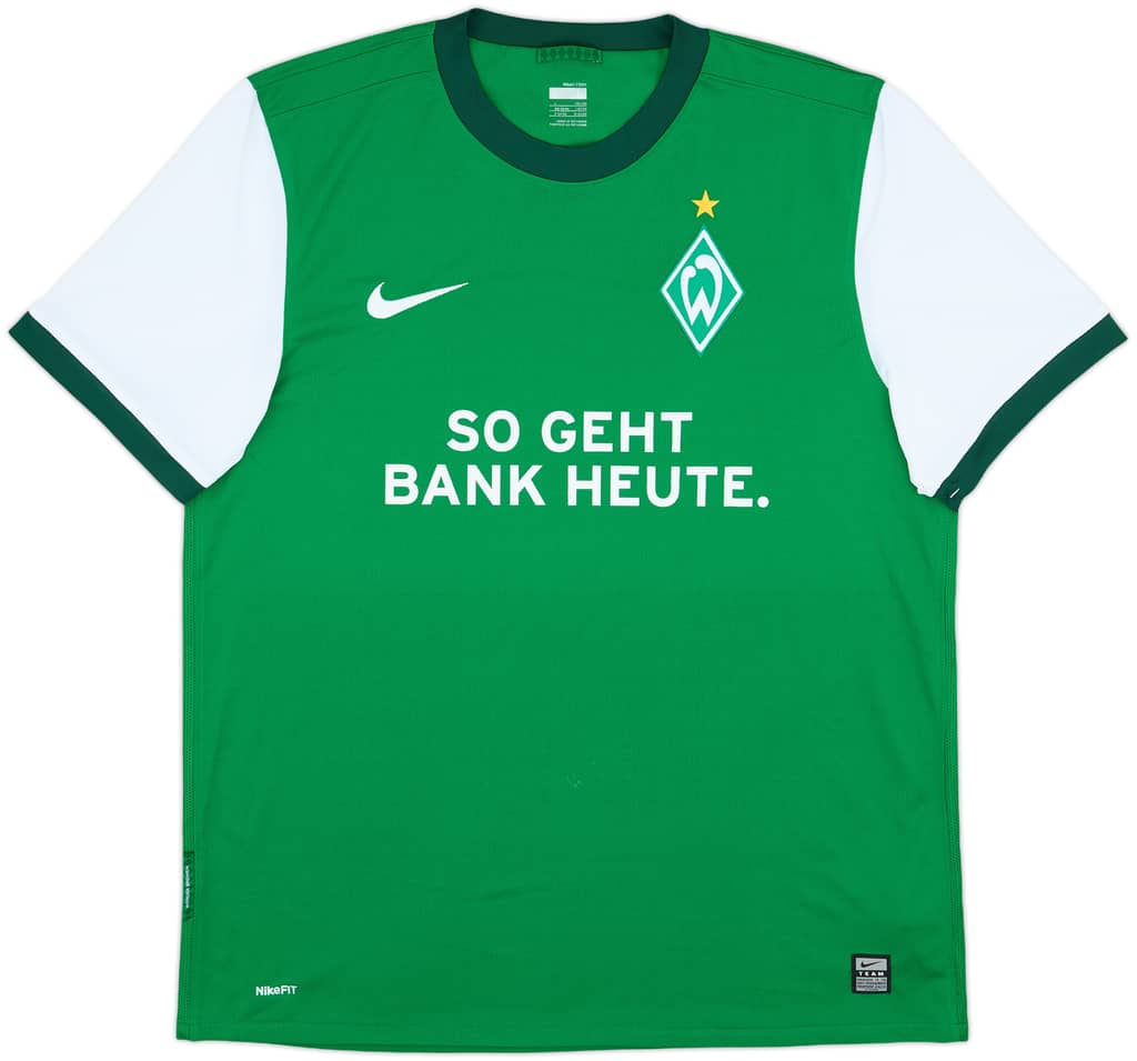 2009-10 Werder Bremen Home Shirt - 10/10 - (L)