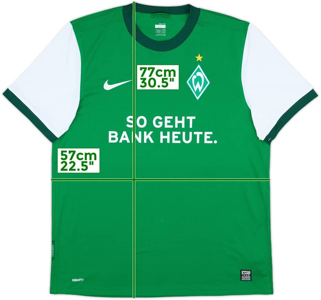 2009-10 Werder Bremen Home Shirt - 10/10 - (L)