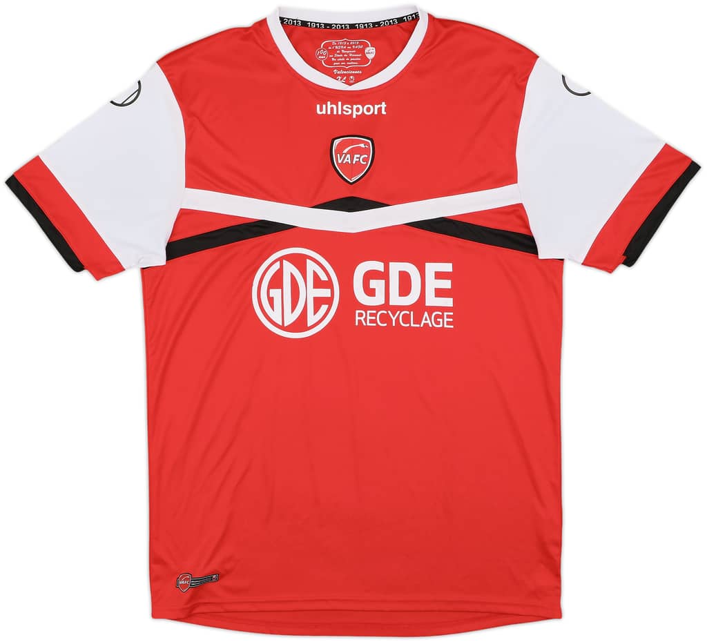 2013-14 Valenciennes Home Shirt - 8/10 - (XL)