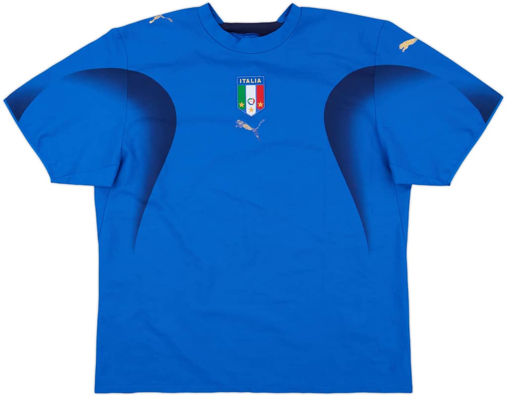 2006 Italy Home Shirt - 5/10 - (XL)