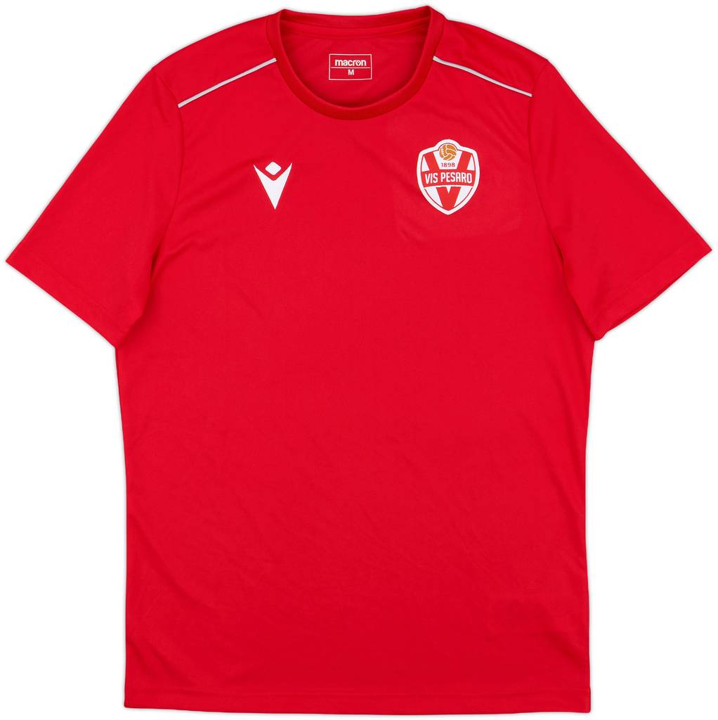 2021-22 Vis Pesaro Macron Training Shirt - 9/10 - (M)