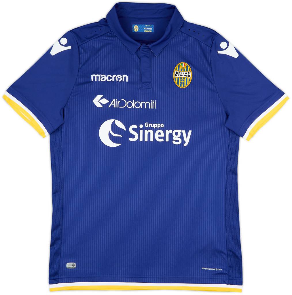 2018-19 Hellas Verona Home Shirt - 9/10 - (XL)