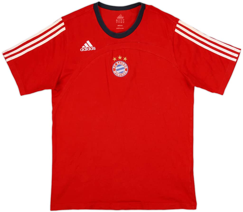 2007-08 Bayern Munich adidas Cotton Tee - 8/10 - (L)