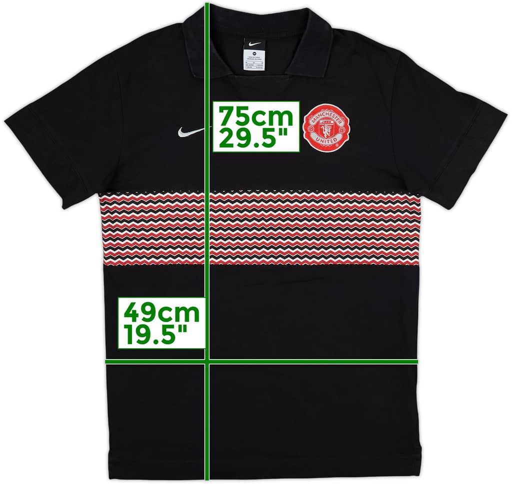 2006-07 Manchester United Nike Polo Shirt - 7/10 - (M)