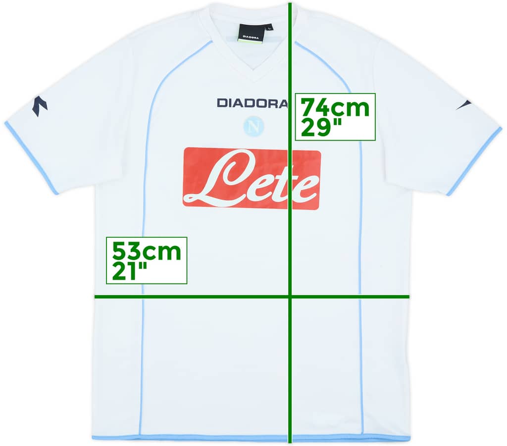 2006-07 Napoli Basic Away Shirt - 5/10 - (L)
