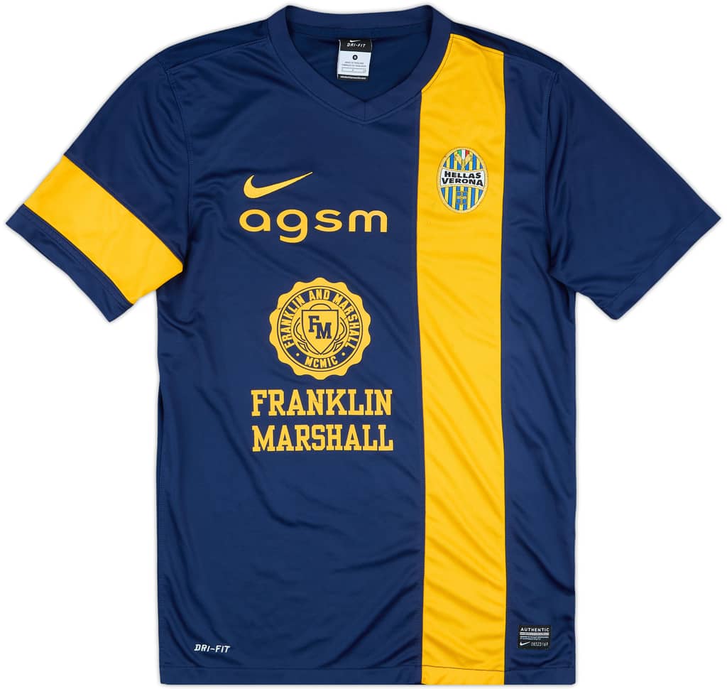 2013-14 Hellas Verona Home Shirt - 8/10 - (S)