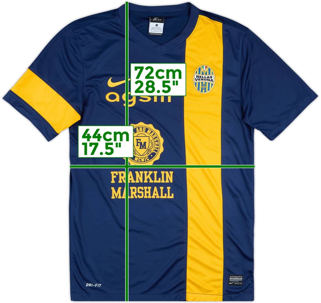 2013-14 Hellas Verona Home Shirt - 8/10 - (S)
