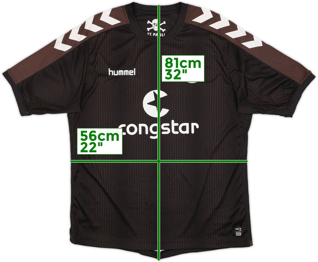 2015-16 St Pauli Home Shirt - 8/10 - (XL)