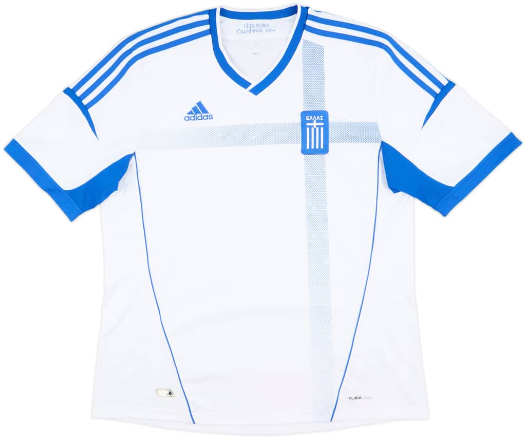 2012-13 Greece Home Shirt - 8/10 - (XL)