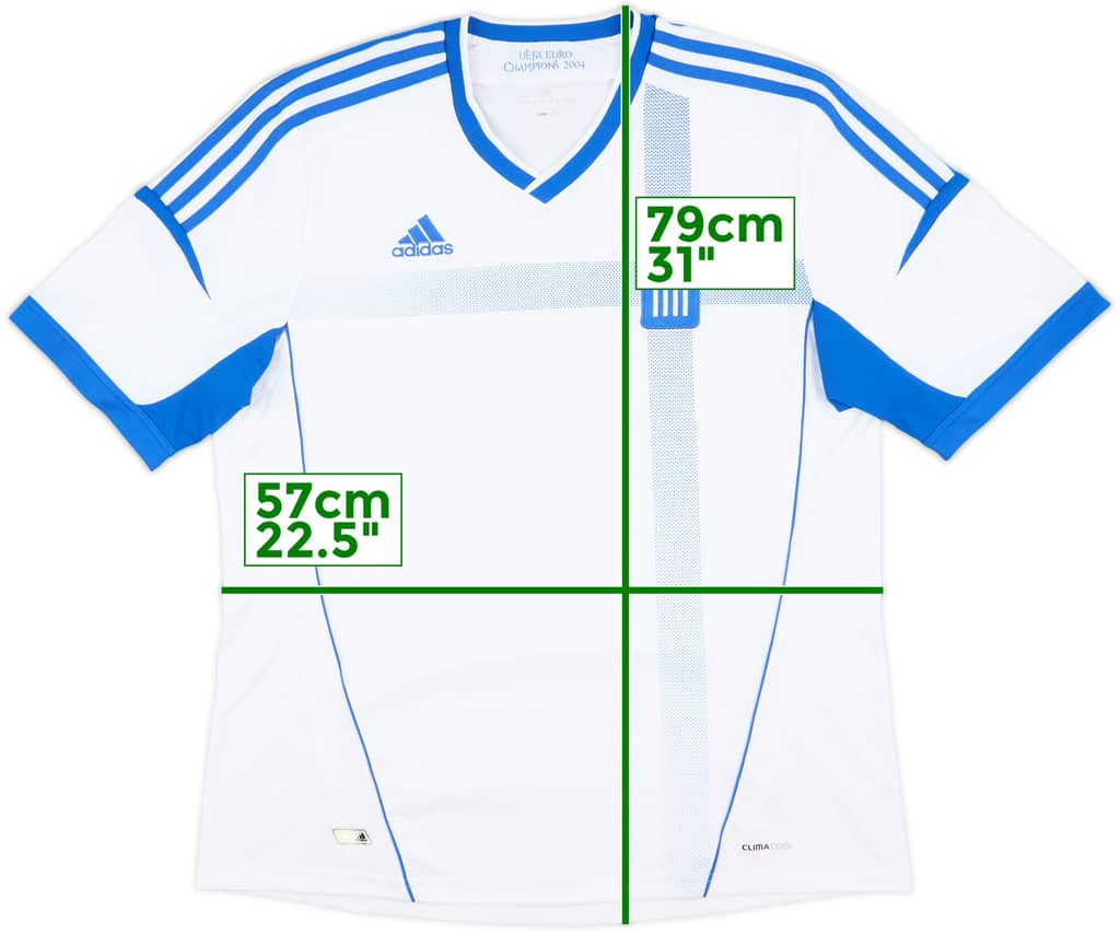 2012-13 Greece Home Shirt - 8/10 - (XL)