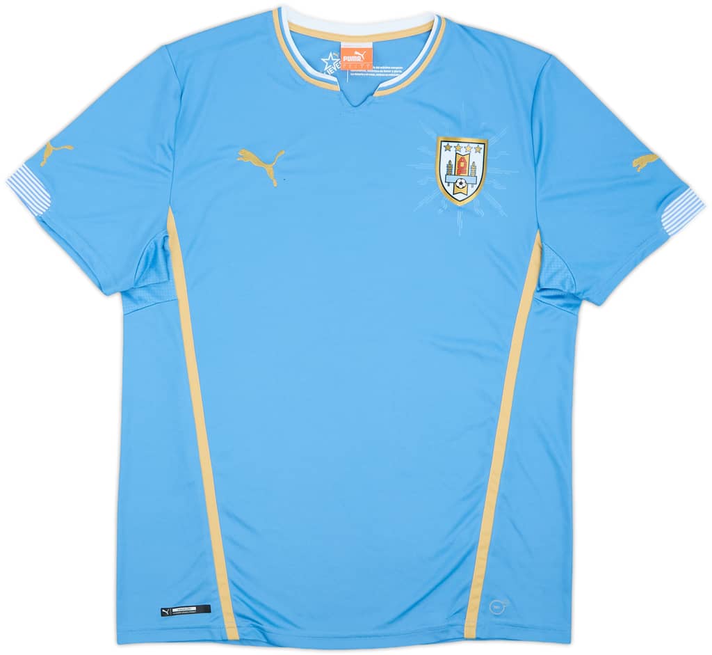 2014-15 Uruguay Home Shirt - 8/10 - (L)