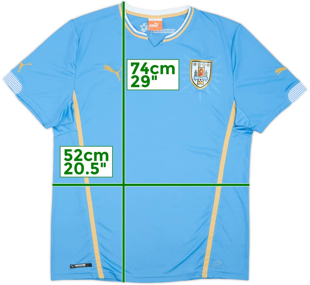 2014-15 Uruguay Home Shirt - 8/10 - (L)