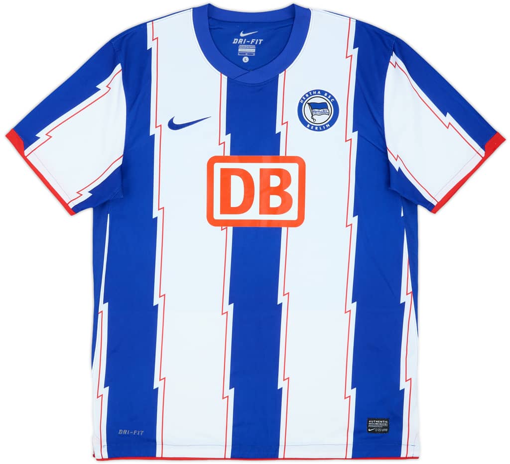2010-11 Hertha Berlin Home Shirt - 9/10 - (L)