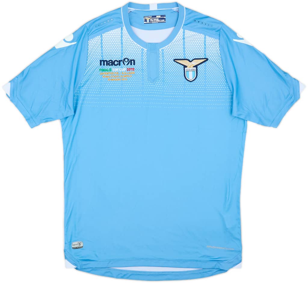 2015-16 Lazio 'Finale TIM Cup' Home Shirt - 9/10 - (M)