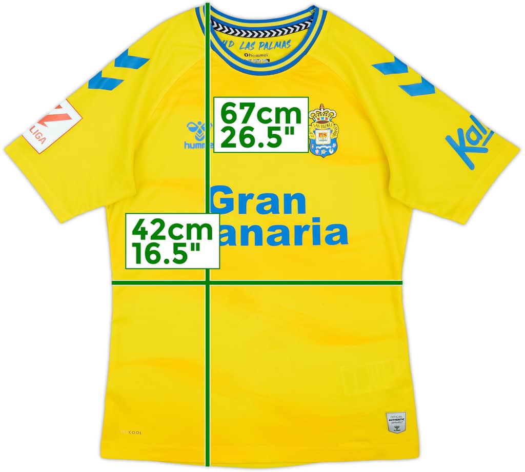 2023-24 Las Palmas Home Shirt - 8/10 - (XS)