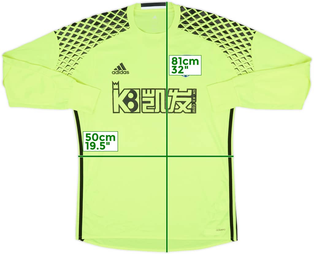 2016-17 West Brom GK Shirt - 9/10 - (M)
