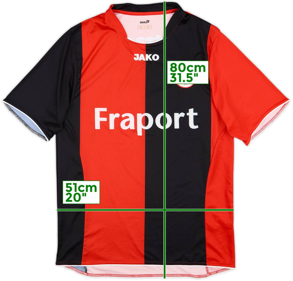 2007-09 Eintracht Frankfurt Home Shirt - 8/10 - (M/L)